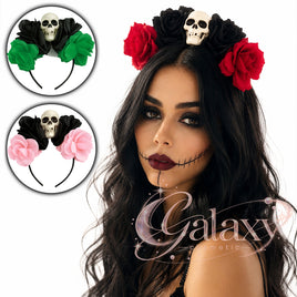 ROSES and SKULL HEADBANDS