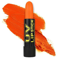 Stargazer Bright NEON Lipsticks UV reactive Colour GLOW under UV light Neon Orange fancy galaxy lips makeup neons