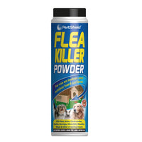 Pest Shield Household Flea Killer Spray or Powder Indoor & Outdoor Beds Carpets Flea Killer Powder 200g home Home & Garden pets tiny