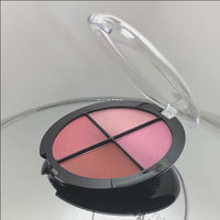 Technic MEGA BLUSH Compact Quad Blusher Palette Natural Pink Shimmer Colours