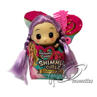 2 x Shimmer Girlz Sweetie Friends Cute 9cm Mini Doll Girls Figures Toy kids tiny