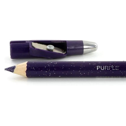 SAFFRON London Glitter Eyeliner Pencil with Sharpner Purple eyeliner eyes galaxy makeup