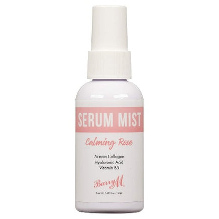 Barry M Serum Face Mist Spray with Hyaluronic Acid Refreshing and Moisturizing Calming Rose face face care galaxy makeup serum set setting skin