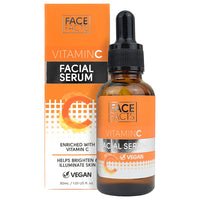Face Facts Vitamin C Hydrate & Brighten Skin Care Line Vegan Facial Serum 30ml face care skin