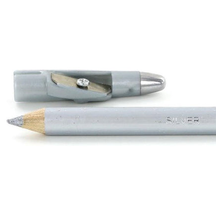 SAFFRON London Glitter Eyeliner Pencil with Sharpner Silver eyeliner eyes galaxy makeup