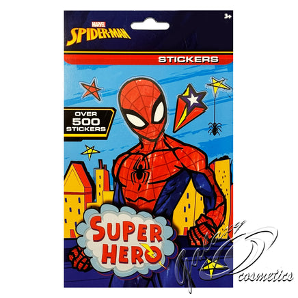 OVER 500 Stickers - Creative Kids Art Crafts Scrapbooking Activity Set Spiderman kids tiny