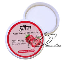 Saffron Scented Nail Varnish Remover Pads 32 Wipes Acetone Free galaxy nail care nail polish nails remover