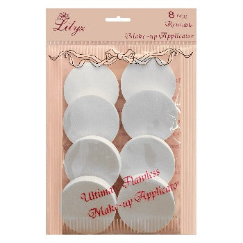 Lilyz Re-useable Make-Up Applicators Blending Sponges White galaxy makeup tools