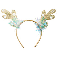Christmas Headband Novelty Fancy Dress Accessories for Kids / Adults Iridescent Antlers Christmas other xmas wear seasonal tiny xmas wear Xwear