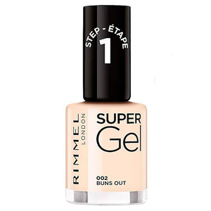 Rimmel Super Gel Nail Polish no UV light needed Buns Out 002 - nude beige Health & Beauty:Nail Care, Manicure & Pedicure:Nail Polish & Powders:Nail Polish nail polish nails