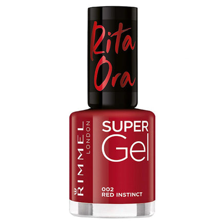 Rimmel Super Gel Nail Polish no UV light needed Red Instinct 002 Rita Ora Health & Beauty:Nail Care, Manicure & Pedicure:Nail Polish & Powders:Nail Polish galaxy nail polish nails polish