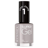 Rimmel Super Gel Nail Polish no UV light needed Chill Out 010 - grey Health & Beauty:Nail Care, Manicure & Pedicure:Nail Polish & Powders:Nail Polish galaxy nail polish nails polish