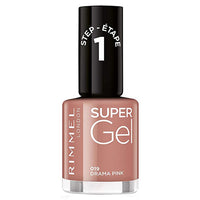 Rimmel Super Gel Nail Polish no UV light needed Drama Pink 019 - nude pink Health & Beauty:Nail Care, Manicure & Pedicure:Nail Polish & Powders:Nail Polish galaxy nail polish nails polish