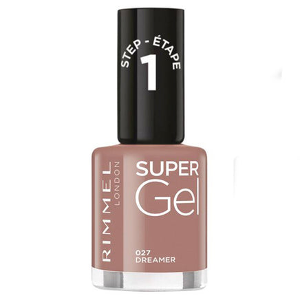 Rimmel Super Gel Nail Polish no UV light needed Dreamer 027 - mink Health & Beauty:Nail Care, Manicure & Pedicure:Nail Polish & Powders:Nail Polish galaxy nail polish nails polish