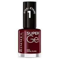 Rimmel Super Gel Nail Polish no UV light needed Fatal Fling 050 - deep red Health & Beauty:Nail Care, Manicure & Pedicure:Nail Polish & Powders:Nail Polish galaxy nail polish nails polish