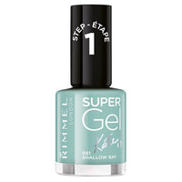 Rimmel Super Gel Nail Polish no UV light needed Shallow Bay 051 - pastel green Health & Beauty:Nail Care, Manicure & Pedicure:Nail Polish & Powders:Nail Polish galaxy nail polish nails polish