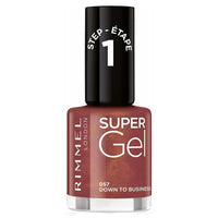 Rimmel Super Gel Nail Polish no UV light needed Down to Business 057 - warm brown Health & Beauty:Nail Care, Manicure & Pedicure:Nail Polish & Powders:Nail Polish galaxy nail polish nails polish