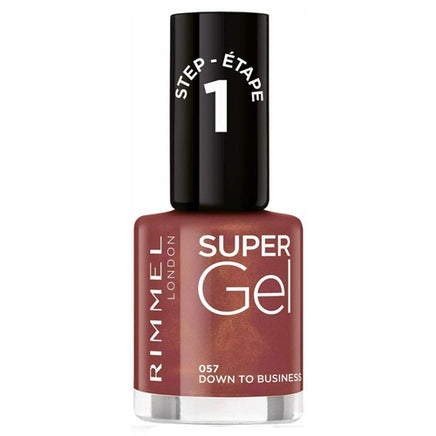 Rimmel Super Gel Nail Polish no UV light needed Down to Business 057 - warm brown Health & Beauty:Nail Care, Manicure & Pedicure:Nail Polish & Powders:Nail Polish galaxy nail polish nails polish