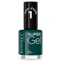 Rimmel Super Gel Nail Polish no UV light needed Elfin 063 - dark green Health & Beauty:Nail Care, Manicure & Pedicure:Nail Polish & Powders:Nail Polish nail polish nails