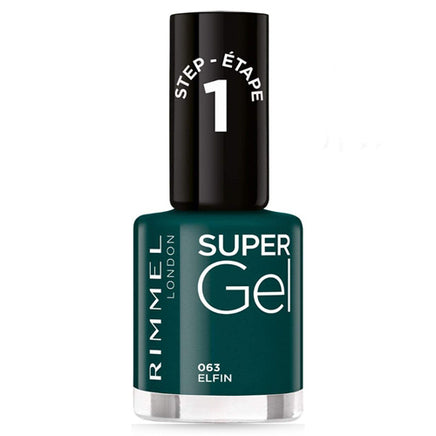 Rimmel Super Gel Nail Polish no UV light needed Elfin 063 - dark green Health & Beauty:Nail Care, Manicure & Pedicure:Nail Polish & Powders:Nail Polish galaxy nail polish nails polish