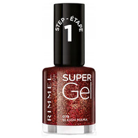 Rimmel Super Gel Nail Polish no UV light needed Sleigh Mama 078 - red glitter Health & Beauty:Nail Care, Manicure & Pedicure:Nail Polish & Powders:Nail Polish galaxy nail polish nails polish