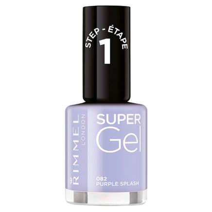 Rimmel Super Gel Nail Polish no UV light needed Purple Splash 082 Health & Beauty:Nail Care, Manicure & Pedicure:Nail Polish & Powders:Nail Polish galaxy nail polish nails polish