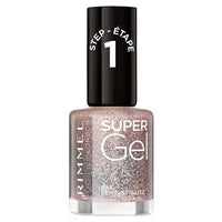 Rimmel Super Gel Nail Polish no UV light needed Feminist Glitz 084 - glitter Health & Beauty:Nail Care, Manicure & Pedicure:Nail Polish & Powders:Nail Polish nail polish nails