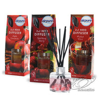 Airpure 2 in 1 Reed Diffuser with Crystal Beads Christmas Winter Fragrances 30ml aroma candles Christmas galaxy Gift Shop other xmas smell seasonal xmas smell