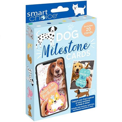 Smart Choice Puppy Milestone Cards Dog Celebration Special Moments Photo Gift pets
