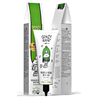 Crazy Hair by HISKIN Trichological Peeling For Scalp with Lime & Mint 100ml hair hair care