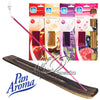 Pan Aroma 40 Incense Sticks and Wooden Holder Burner Ash Catcher Set aroma candles galaxy