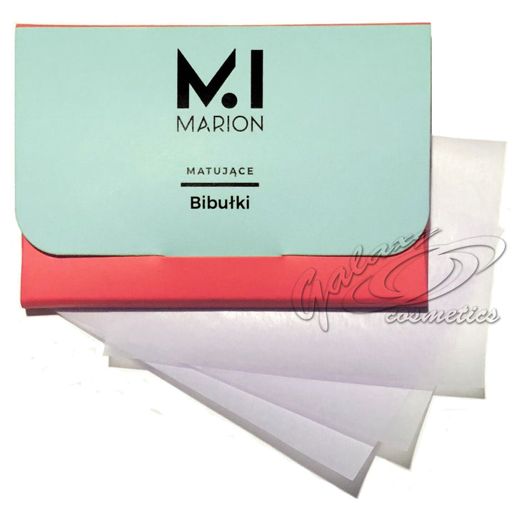Marion Oil Absorbing Blotting Paper Stay Matte Formula 50 Mattifying Sheets face galaxy makeup set setting
