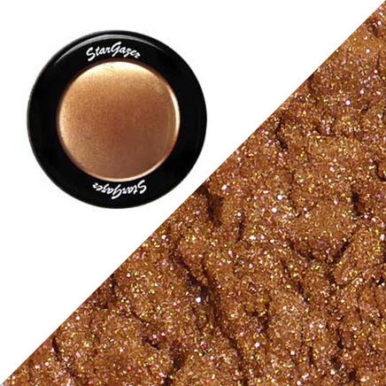 Stargazer Eye Dust Loose Powder Eyeshadow Shimmer Pigment Golden brown (11) eyes eyeshadow galaxy makeup