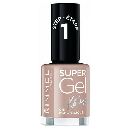 Rimmel Super Gel Nail Polish no UV light needed Boho-Licious 015 - nude beige Health & Beauty:Nail Care, Manicure & Pedicure:Nail Polish & Powders:Nail Polish galaxy nail polish nails polish