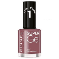 Rimmel Super Gel Nail Polish no UV light needed Deep Mauve 205 Health & Beauty:Nail Care, Manicure & Pedicure:Nail Polish & Powders:Nail Polish nail polish nails