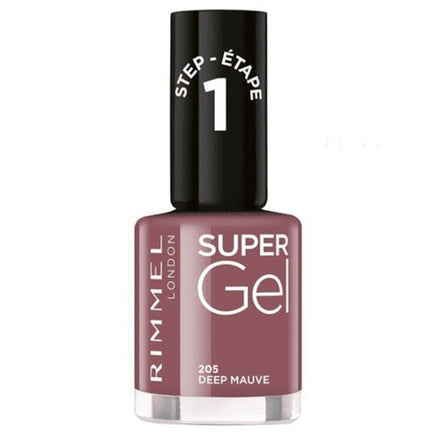 Rimmel Super Gel Nail Polish no UV light needed Deep Mauve 205 Health & Beauty:Nail Care, Manicure & Pedicure:Nail Polish & Powders:Nail Polish galaxy nail polish nails polish