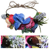 Flower Headband Head Garland Hair Band Crown Wreath Festival Boho Hippy Wedding Autumn Flowers & Acorns #20 Clothes, Shoes & Accessories:Women:Women's Accessories:Hair Accessories hair hair styling