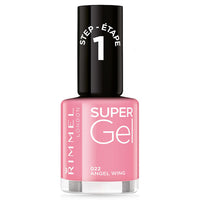 Rimmel Super Gel Nail Polish no UV light needed Angel Wing 022 - pink Health & Beauty:Nail Care, Manicure & Pedicure:Nail Polish & Powders:Nail Polish nail polish nails