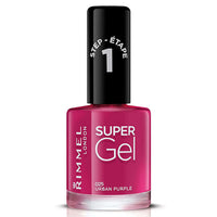 Rimmel Super Gel Nail Polish no UV light needed Urban Purple 025 - magenta Health & Beauty:Nail Care, Manicure & Pedicure:Nail Polish & Powders:Nail Polish nail polish nails