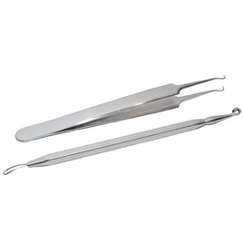 ROYAL Blackhead Removal Kit Tweezers, Angled & Eye Loop Tool Clean Face Skin Health & Beauty:Skin Care:Acne & Blemish Treatments blemish face care galaxy other blemish skin
