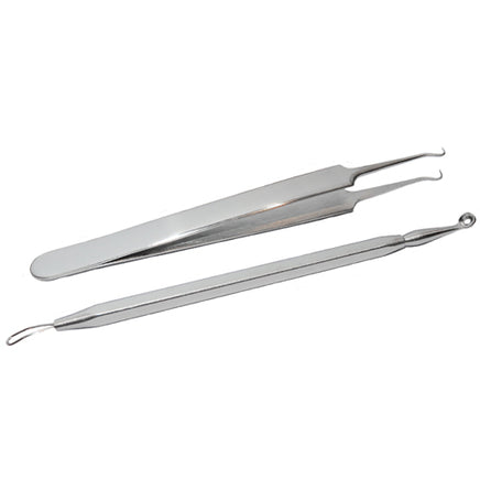 ROYAL Blackhead Removal Kit Tweezers, Angled & Eye Loop Tool Clean Face Skin Health & Beauty:Skin Care:Acne & Blemish Treatments blemish face care galaxy other blemish skin