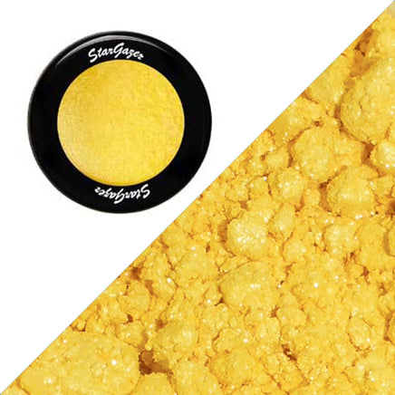 Stargazer Eye Dust Loose Powder Eyeshadow Shimmer Pigment Yellow (30) eyes eyeshadow galaxy makeup