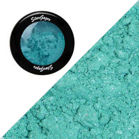 Stargazer Eye Dust Loose Powder Eyeshadow Shimmer Pigment Sea green (40) eyes eyeshadow galaxy makeup