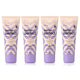 Eveline Better than Perfect Foundation Light NO TRANSFER Formula Radiant look Health & Beauty:Make-Up:Face:Foundation base face foundation galaxy makeup