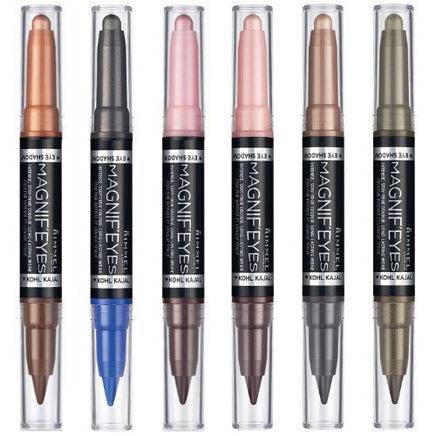 Rimmel Magnif'Eyes DUO Pen Eyeshadow & Eyeliner Stick Double Ended Pencil Health & Beauty:Make-Up:Eyes:Eye Shadow & Liner Combination eyeliner eyes eyeshadow galaxy makeup