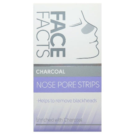 Face Facts x 6 Nose Strips Blackhead Removal Unclog Pores Smooth Deep Cleansing Charcoal Health & Beauty:Skin Care:Skin Masks blemish face care face mask galaxy other blemish skin