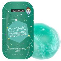 Freeman COSMIC holographic peel-off face mask infused with gemstones Jade - Deep cleansing 10ml Health & Beauty:Skin Care:Skin Masks face care skin