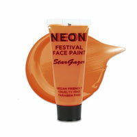Stargazer Neon Festival Face Paint UV Reactive Color Halloween Makeup Kids Party Orange Clothes, Shoes & Accessories:Specialty:Fancy Dress & Period Costume:Accessories:Face Paint & Stage Make-Up fancy