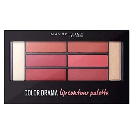 Maybelline Color Drama Lip Contour Palette Prime, line, colour and highlight Blushed Bombshell 02 Health & Beauty:Make-Up:Lips:Lipstick galaxy lips lipstick makeup