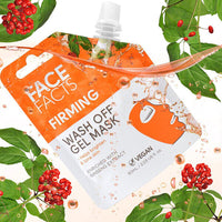 2 x Face Facts MUD CLAY GEL Face Mask Assorted All Skin Types VEGAN 2 x 60ml WASH OFF GEL / Firming Health & Beauty:Skin Care:Skin Masks face care skin